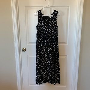 Black and White Polka Dot Dress
